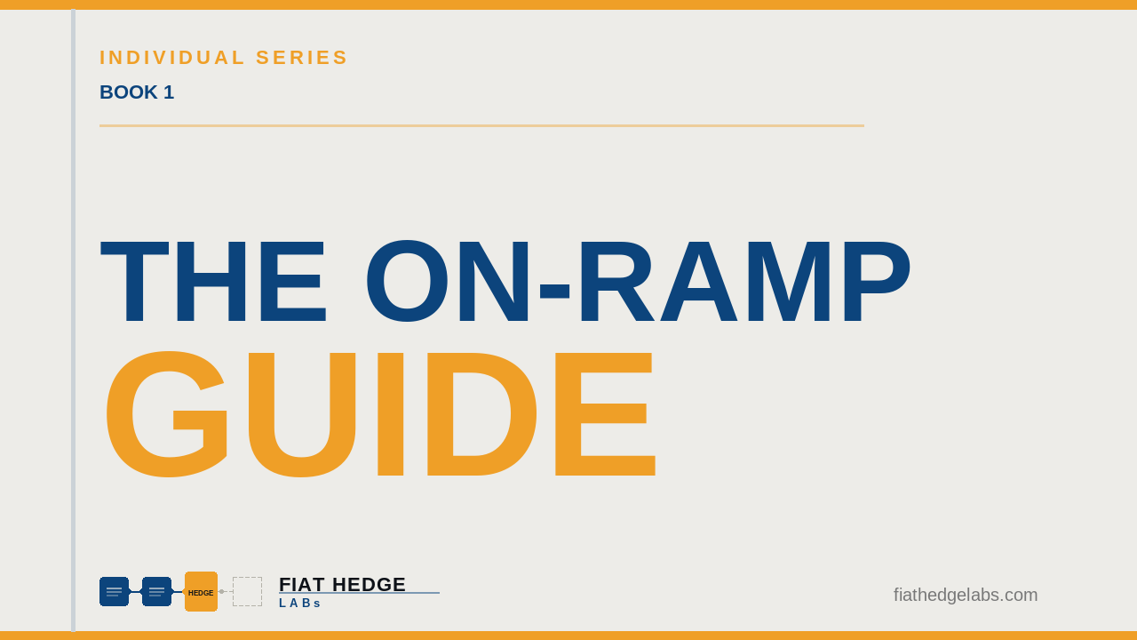 The On-Ramp Guide