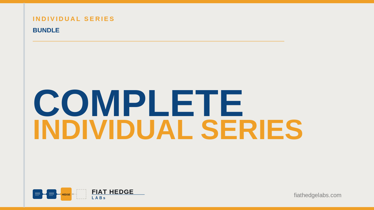 Complete Individual Series
